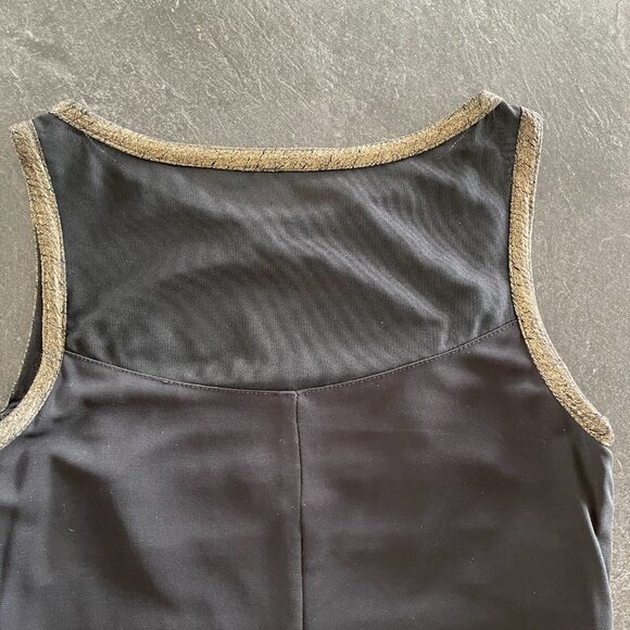 NWT Joseph Ribkoff Black & Gold Elegant Top, size 10 - Picture 8 of 12